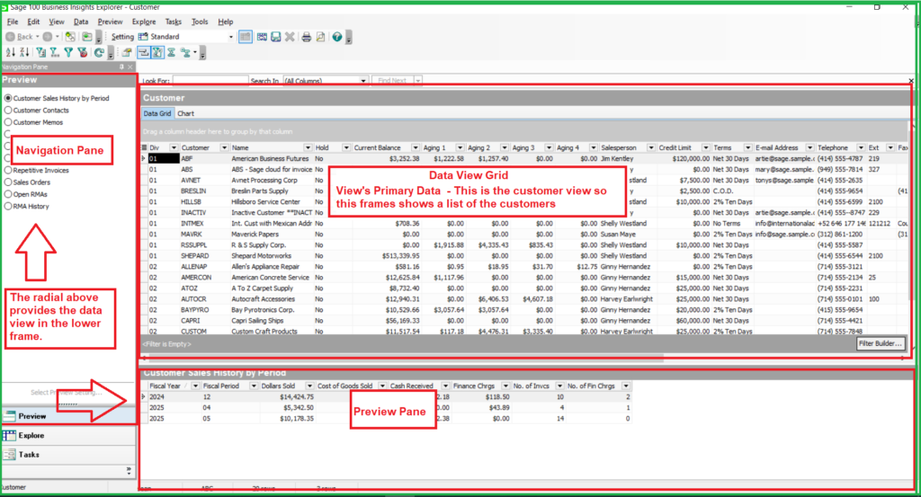 Sage Business Insight Fails to Load Views